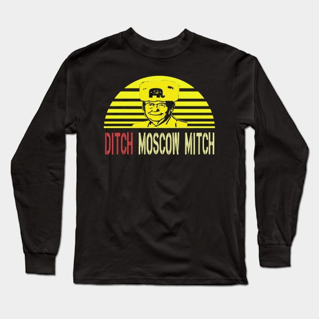 Ditch Moscow Mitch Long Sleeve T-Shirt by khalid12